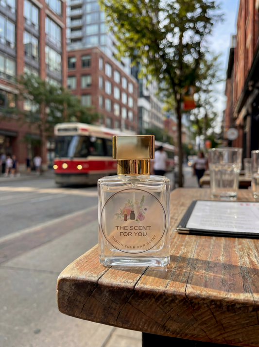 Metropolitan Tea Perfume | Toronto Inspired Bergamot, Green Tea & Cedarwood Fragrance