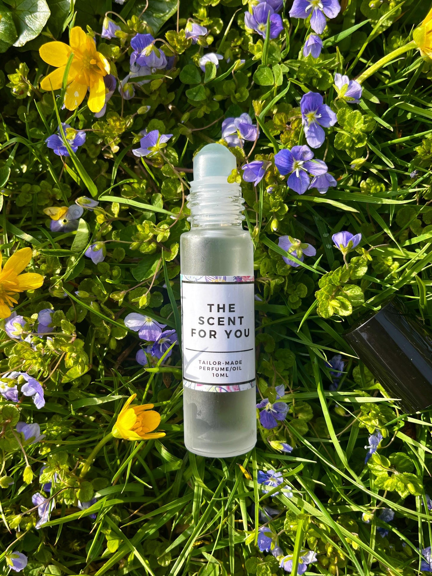 Personalized Natural Essential Oil Perfume Roller, Custom Scent Blend Perfume