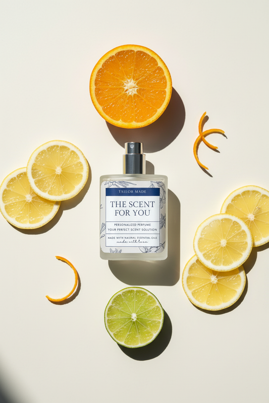 Citrus Bomb: Tangerine, Orange lemon Natural Perfume