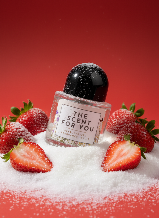 Winter Strawberry Perfume | Strawberry, Bergamot & Vanilla Natural Fragrance